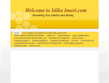 Tablet Screenshot of idikaimeriministry.com
